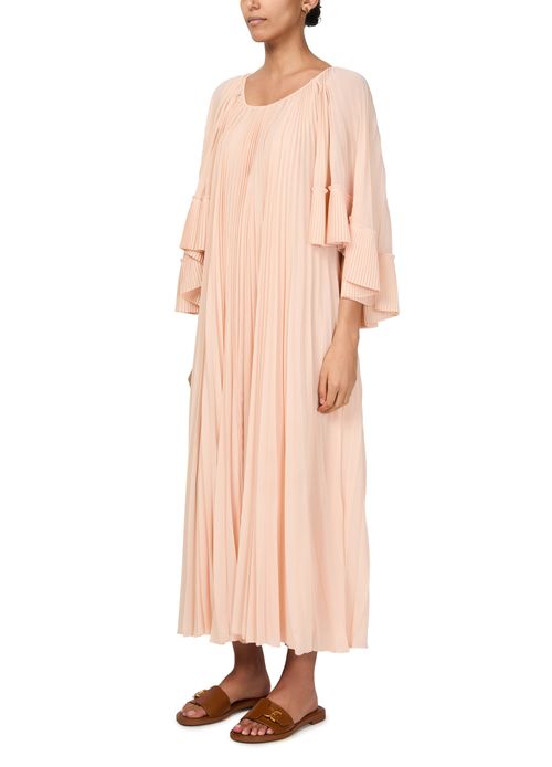 ZIMMERMANN Illuminate pleated cape maxi