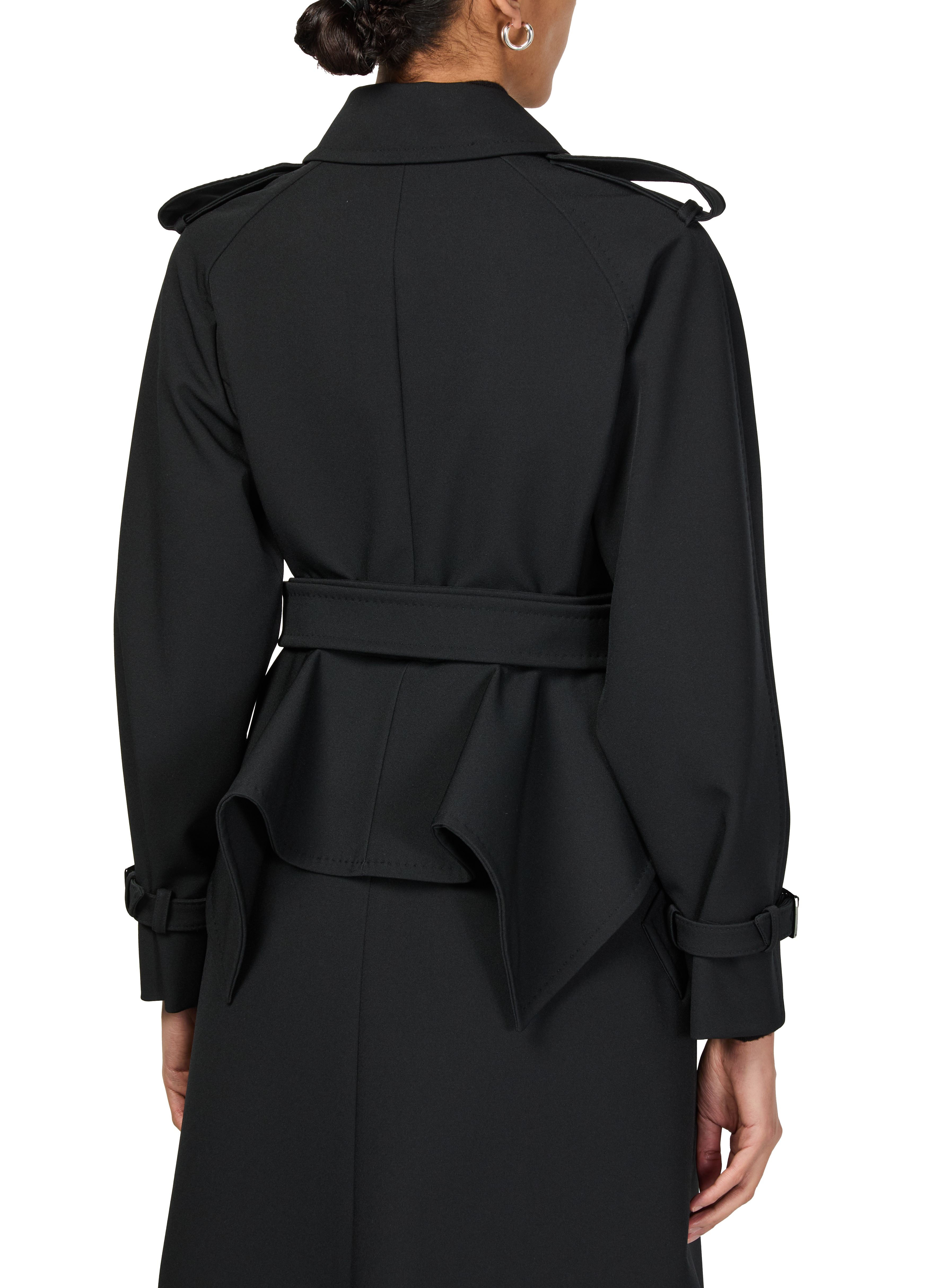 Flavio long belted coat thumbnail 5
