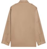CELINE★素敵！Beige Gris Diagonal Cashmere Saharienne Jacket CELINE Beige Gris Diagonal Cashmere Saharienne Jacket F 36