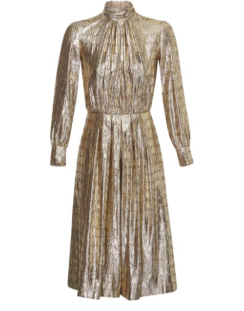 CELINE Culotte jumpsuit lamé