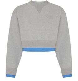 MIU◆24SS/カーディガン(厚手)/36/ウール/GRY/DNA02T MIU