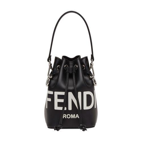 Shop Fendi Mon Trésor Bucket Bag In Noir