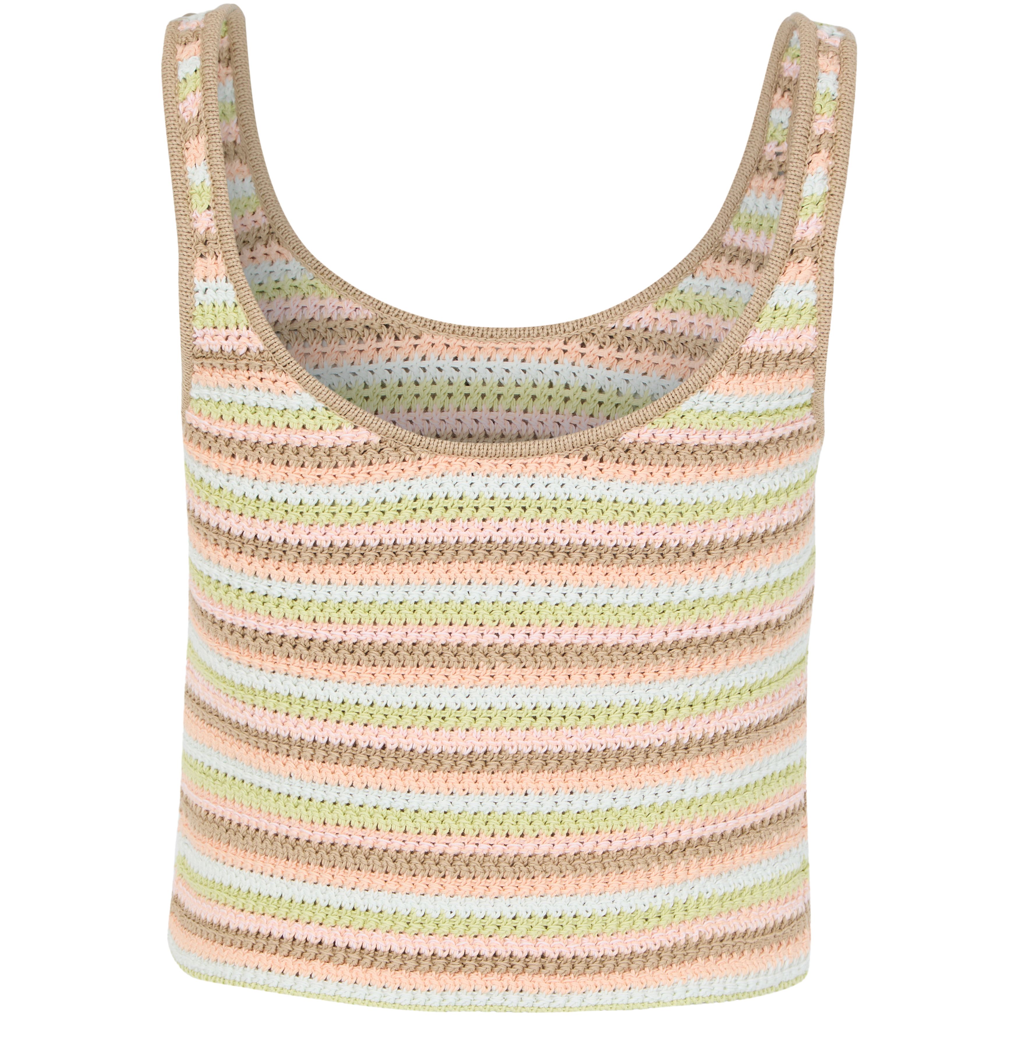 Cotton crochet tank top thumbnail 3