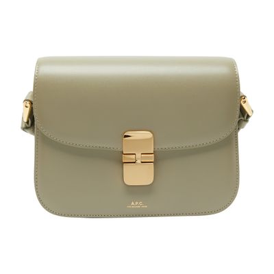 Apc Grace Small Shoulder Bag In Green