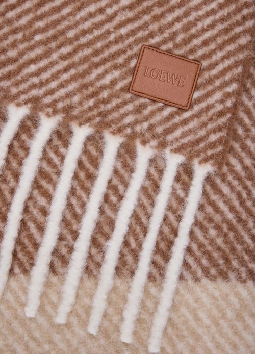 LOEWE Scarf in alpaca and wool