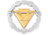 VUITTON ブローチA-10095 Vフォーストーン LOUIS
