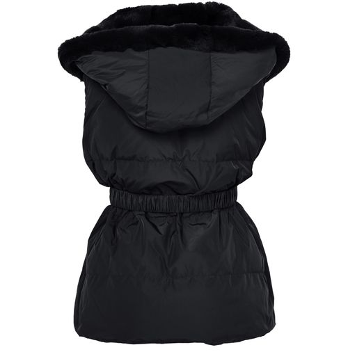 YVES SALOMON Hooded gilet