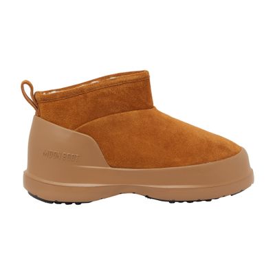 Moon Boot Luna Low Boots And Ankle Boots Brown In Brown