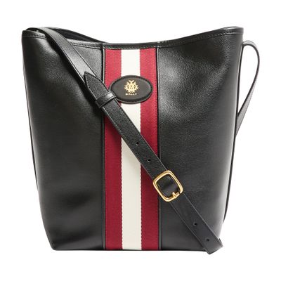 Bally Beckett Bucket Bag In Black