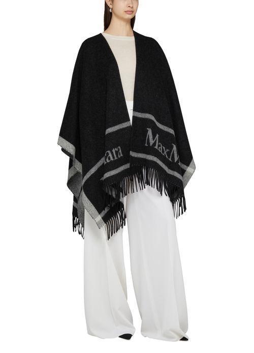 MAX MARA Hilde logo poncho