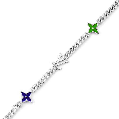 LOUIS VUITTON Monogram Row Halskette