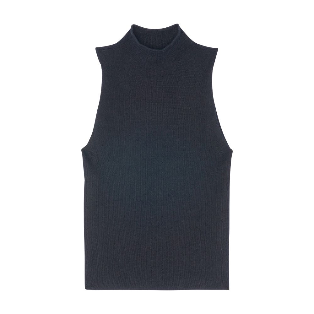 Plain knit vest top thumbnail 6