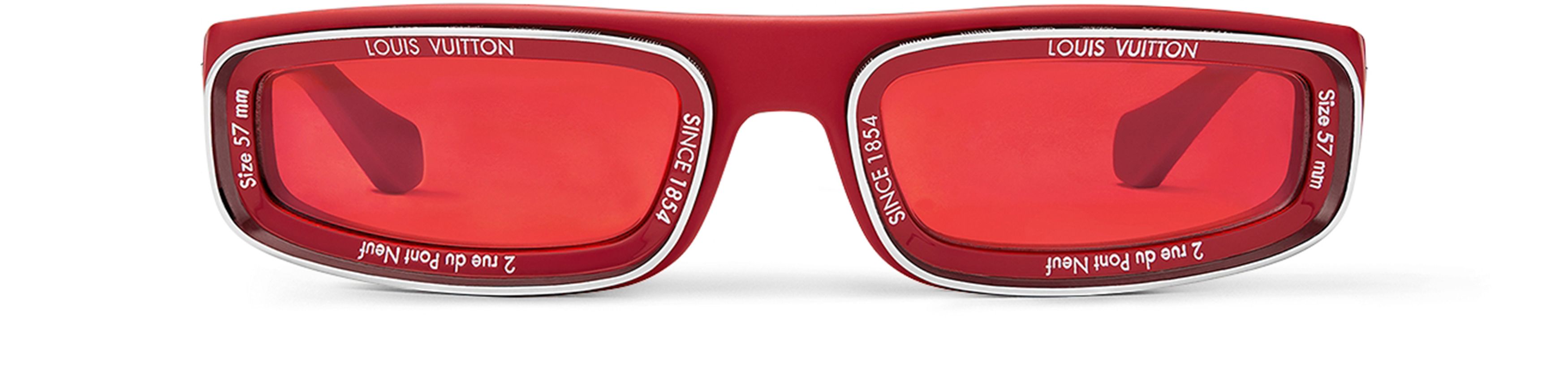 LV Super Vision Low Square Sunglasses