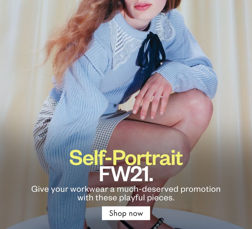 Black Crystal-embellished top Self Portrait