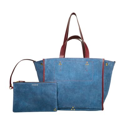 Jérôme Dreyfuss Leon L Tote Bag In Blue