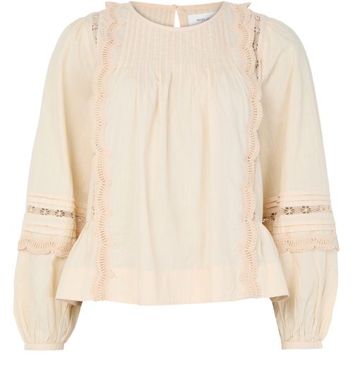 SKALL STUDIO Leaf long-sleeved blouse