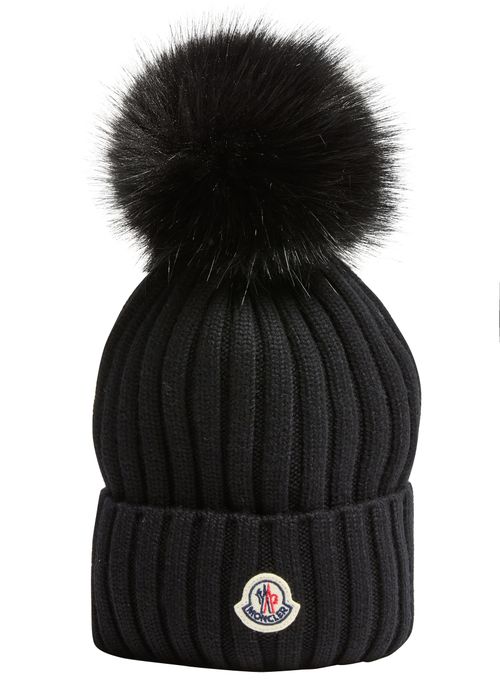 MONCLER Beanie with logo