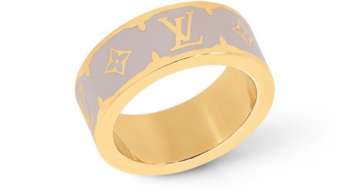 LOUIS VUITTON Nanogram Enamel Ring