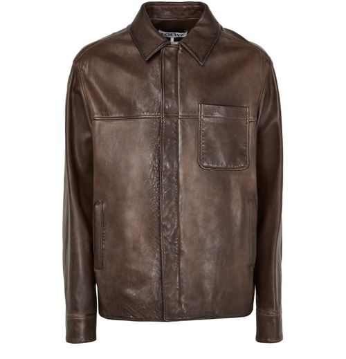 LOEWE Overshirt aus Nappa-Kalbsleder