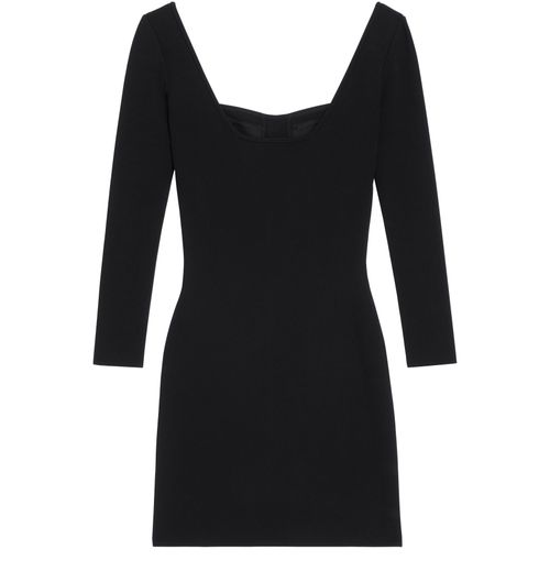 CELINE Corset dress in underpinning viscose