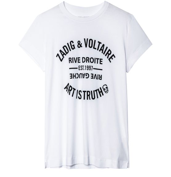 Tee shirt walk online blason zadig et voltaire