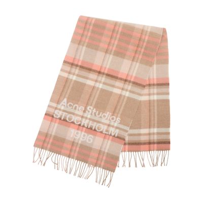 Acne Studios Scarf In Brown