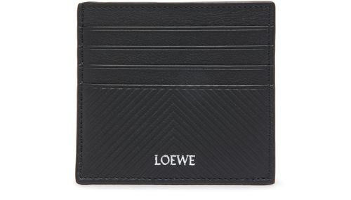 LOEWE Simple open cardholder in supple grained calf leather