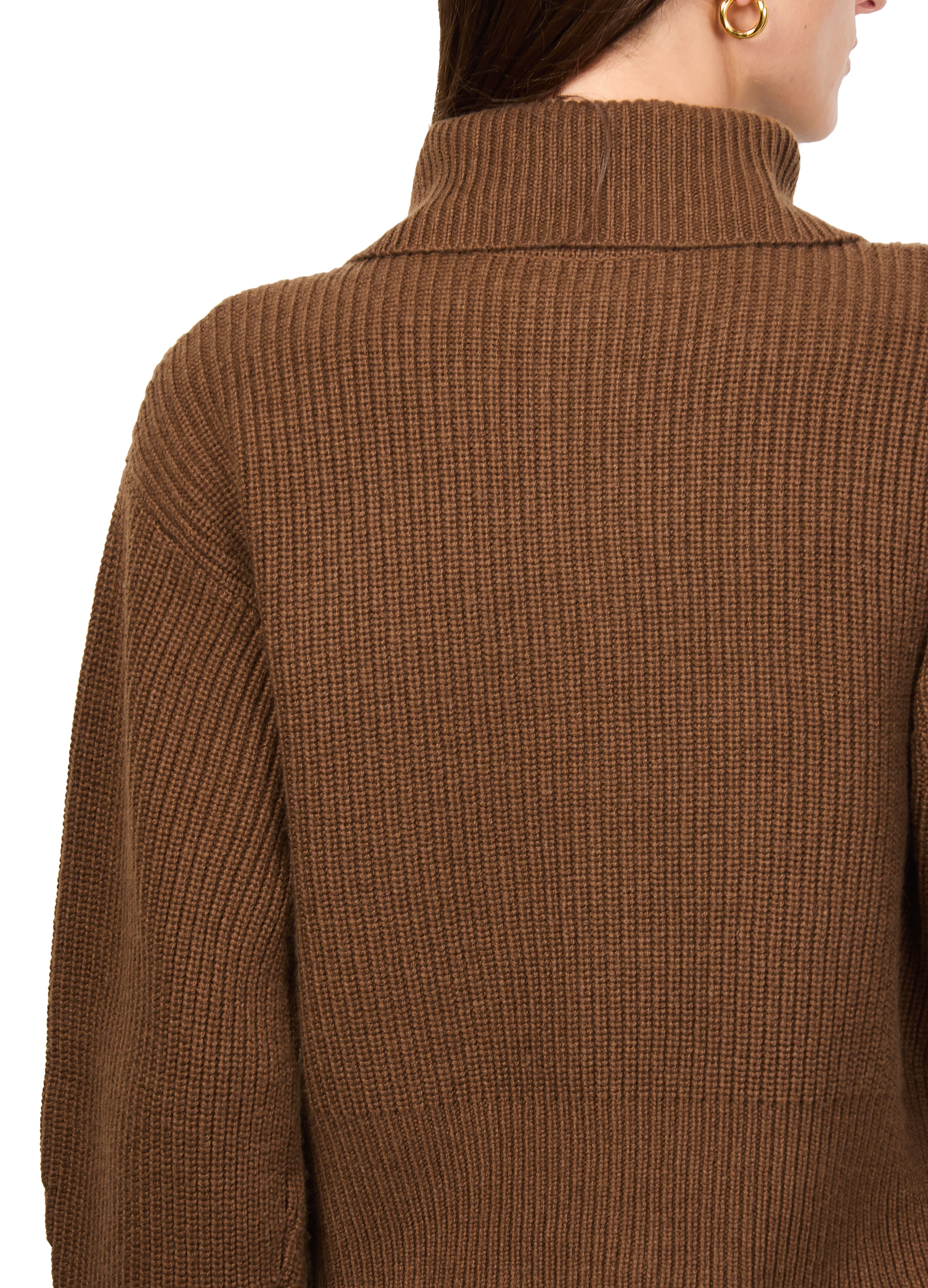 Nadar zip-neck sweater thumbnail 5