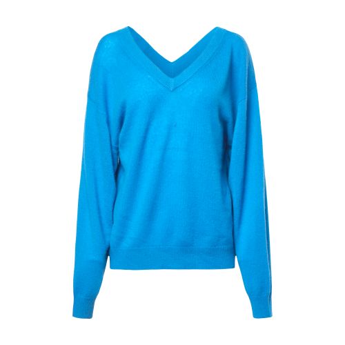 Shop Equipment Lilou V Neck Sweater In Directoire_blue