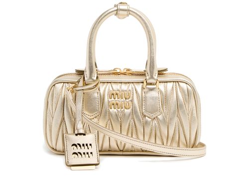MIU MIU Arcadie quilted nappa leather mini bag