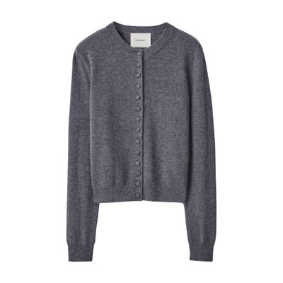 Lisa Yang Wilona Cashmere Sweater In Gray