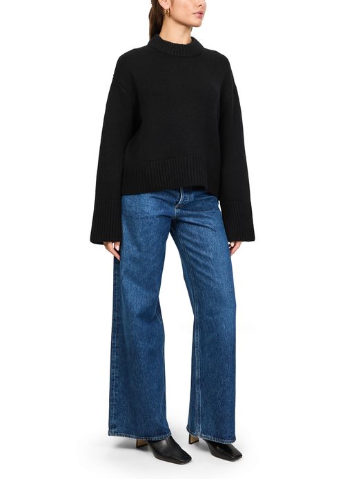 LISA YANG Kaschmirpullover mit rundhalsausschnitt Sony