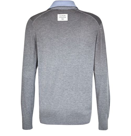 ACNE STUDIOS Polo-shirt collar sweater