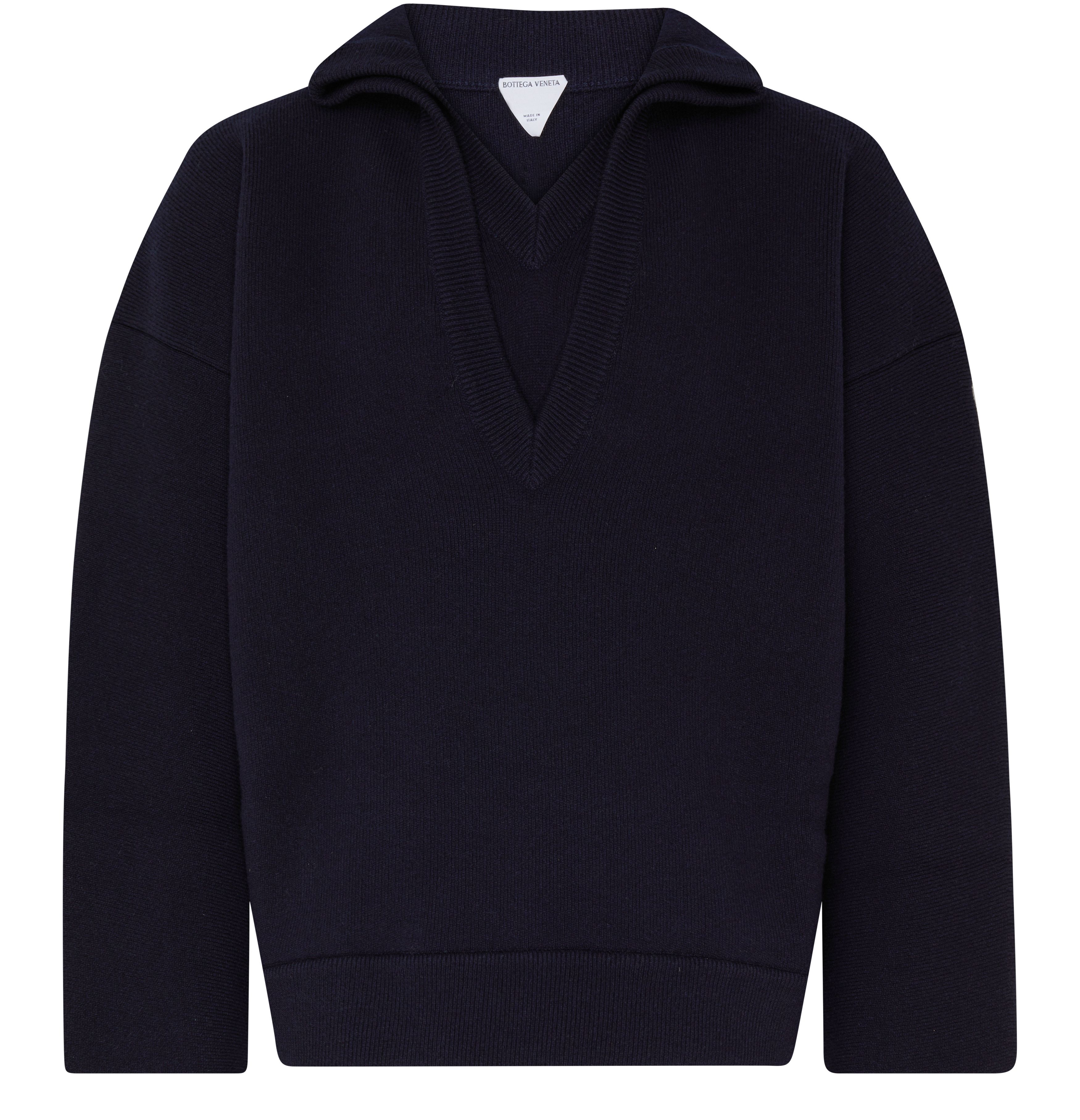 Knit sweatshirt