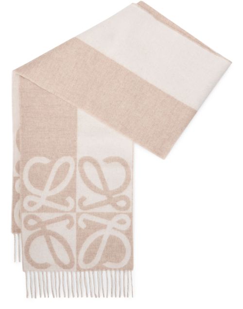 LOEWE Wool and cashmere scarf
