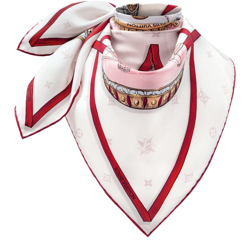 LOUIS VUITTON Xmas Vivienne  Square 90