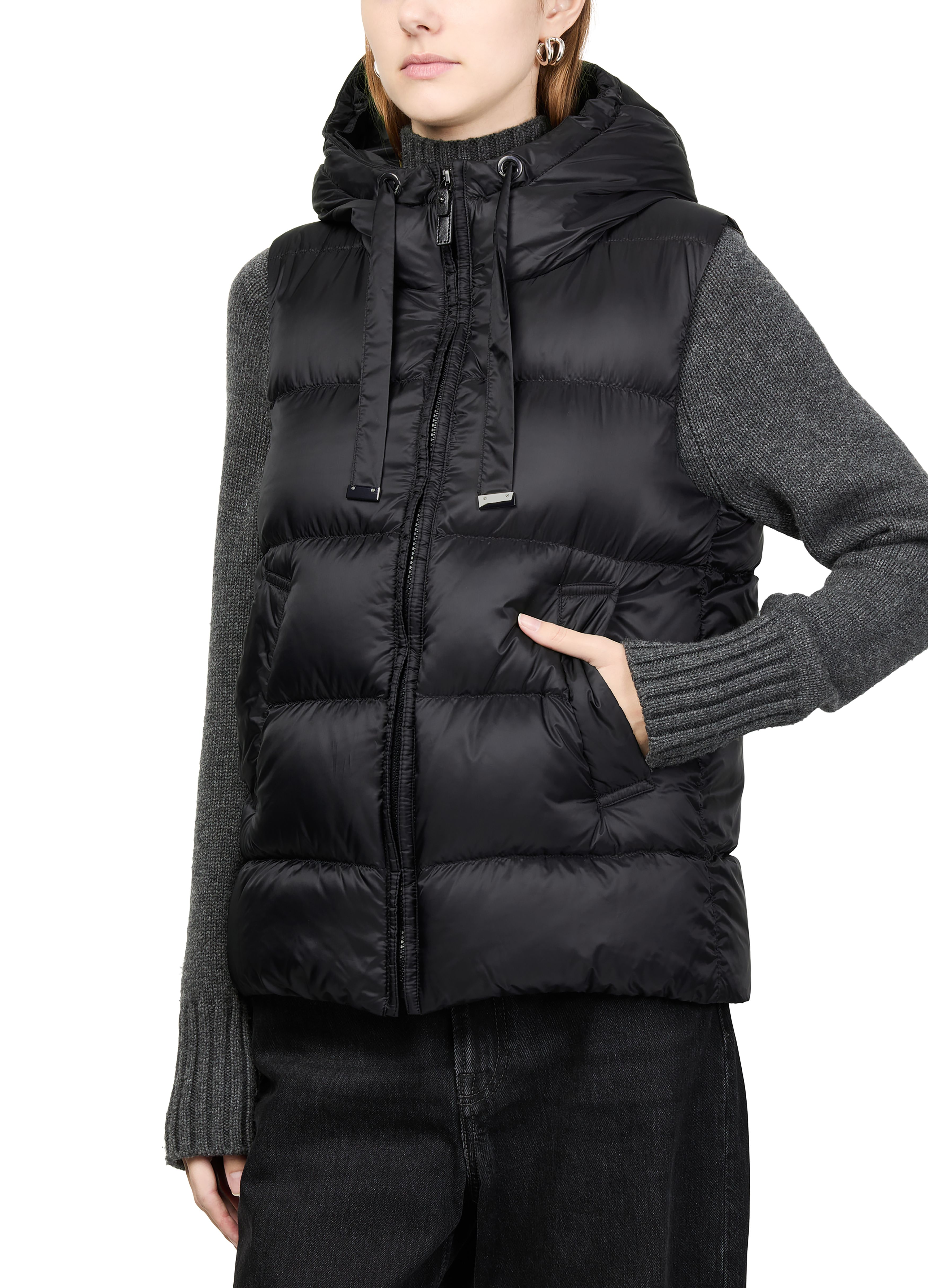 Seivi sleeveless puffer jacket - THE CUBE thumbnail 4