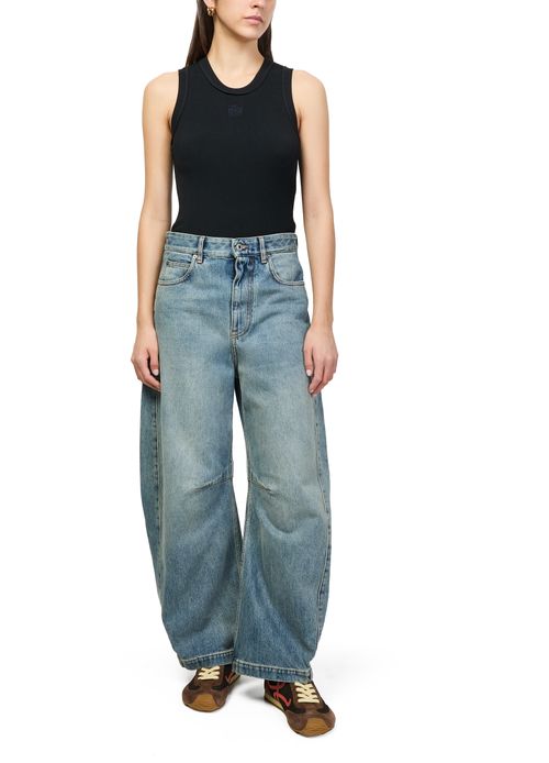 LOEWE Anagram tank top in stretch viscose