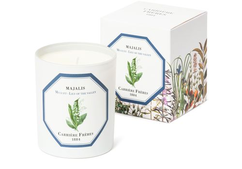 CARRIERE FRERES Scented Candle Lilly of the Valley - Majalis 185 g