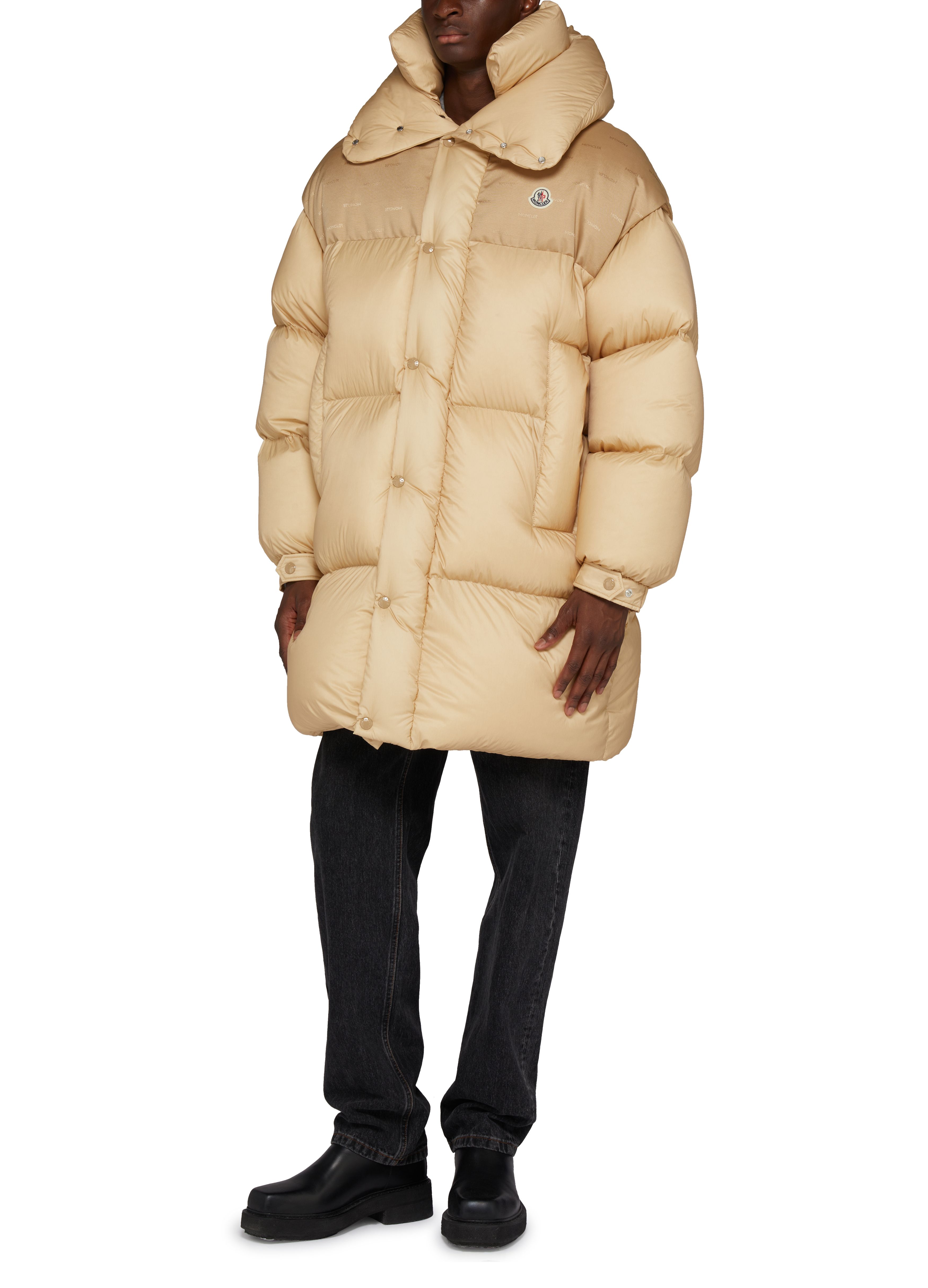 Moncler Verone long down jacket thumbnail 6