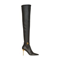 Balmain thigh boots 2025
