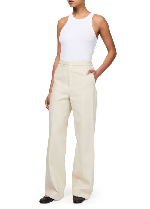 LOULOU DE SAISON Zora Figurbetonte, gerade geschnittene Hose