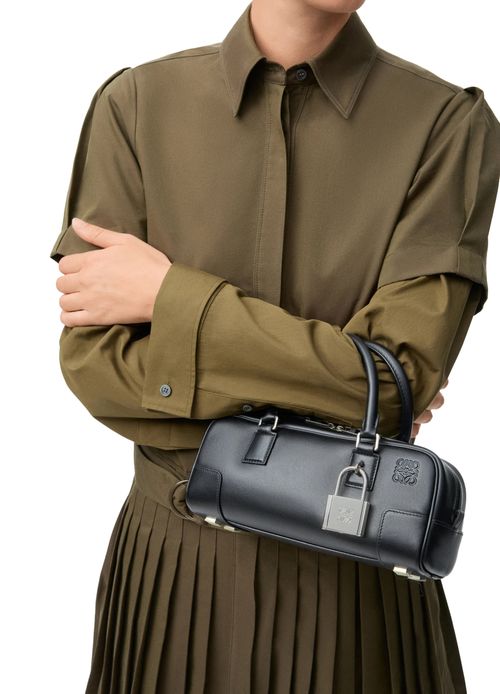 LOEWE Amazona 23 cropped bag in shiny calfskin