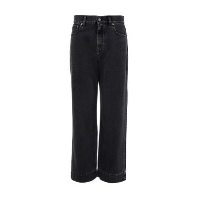 Chloé Straight-cut Jeans In Black
