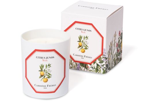 CARRIERE FRERES Scented Candle Yuzu - Citrus junos - 185 g