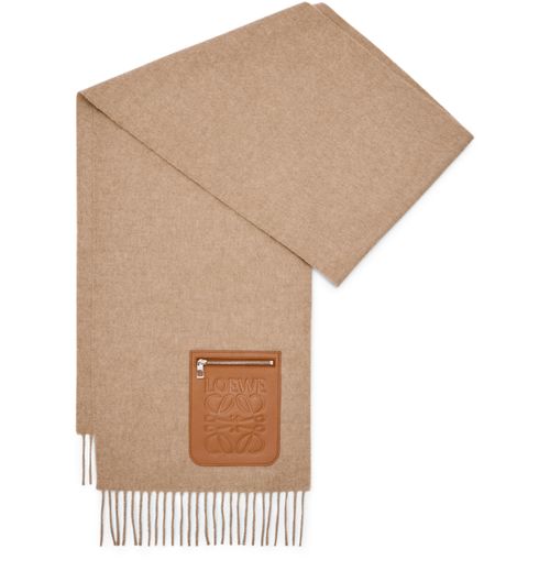 LOEWE Wool and cashmere scarf