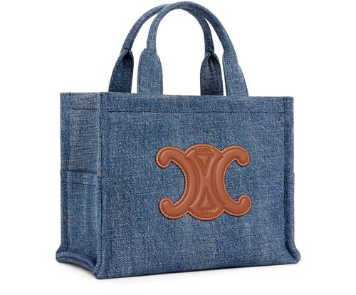 CELINE Cabas Thais petit modèle en denim