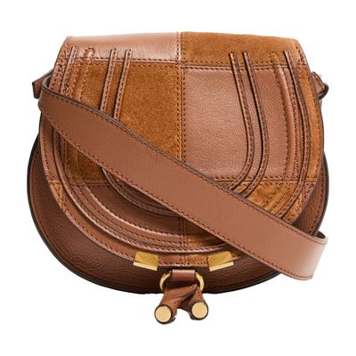 Chloé Marcie Shoulder Bag In Brown