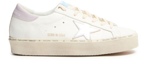 GOLDEN GOOSE Hi Star mit Lederstern Sneakers