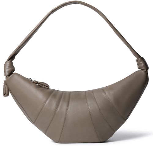 LEMAIRE Large smooth leather Croissant bag